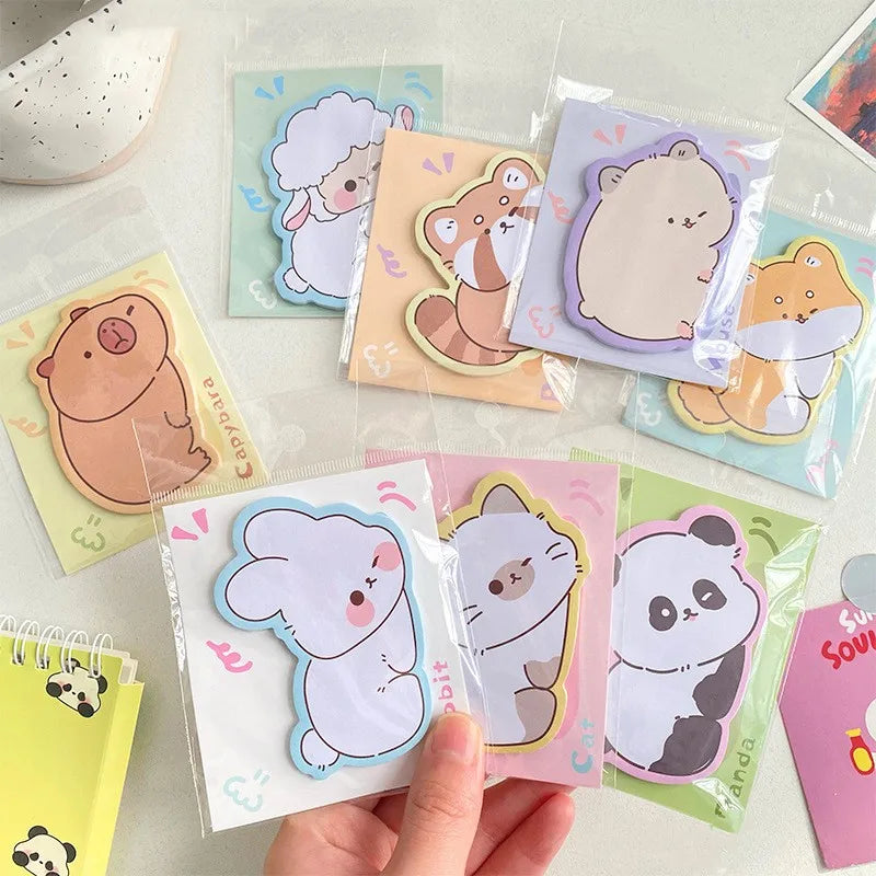 Kawaii Cartoon Panda Sticky Notes