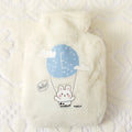 Kawaii White Bunny Plush Small Hot Water Bag