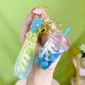 Bubble Drink Keychain (Blue)