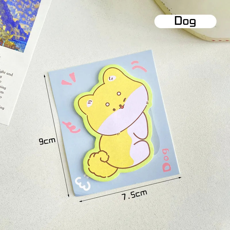 Kawaii Cartoon Dog Sticky Notes
