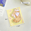 Kawaii Cartoon Raccoon Sticky Notes