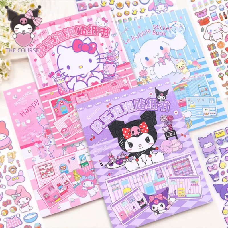 Hello Kitty Kawaii Dress-Up Sticker Book